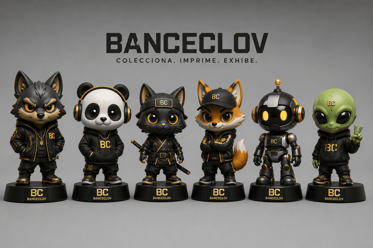 Figuras 3D BanceClov